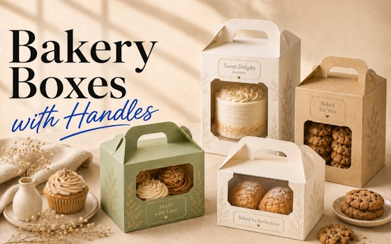Bakery Boxes with Handles