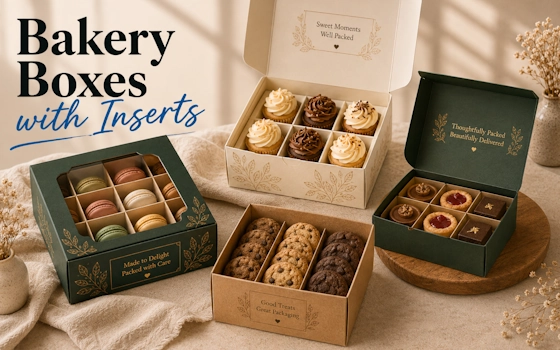 Bakery Box with Inserts