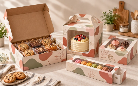 Bakery Goods Shipping Boxes