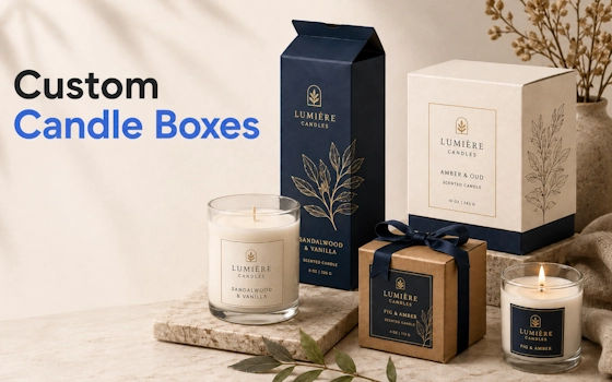 Candle Boxes Packaging