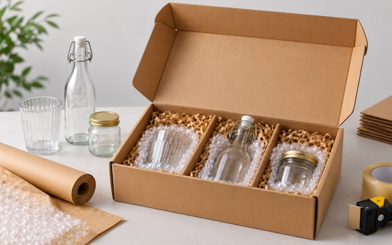 Choose Right Box for Glassware Shipping