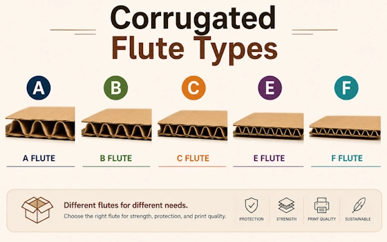 Corrugated Flute Types