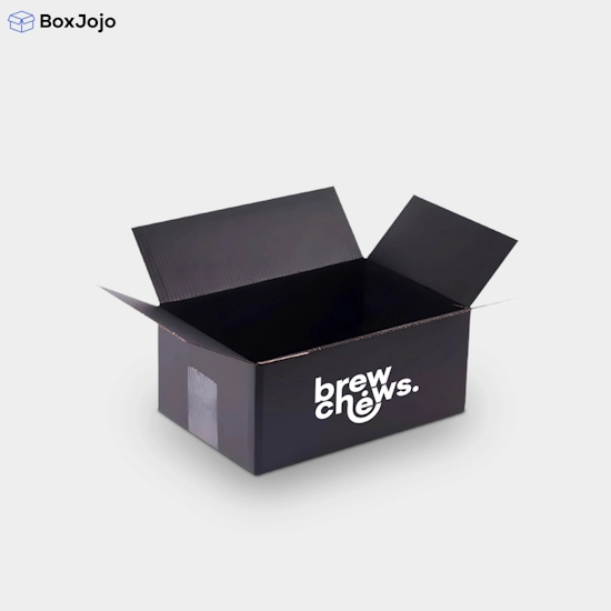 Custom Black Boxes for Shipping