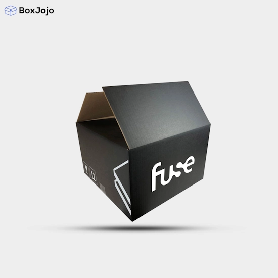 Custom Black Shipping Boxes