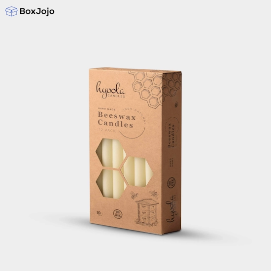 Custom Candle Box with window wholesale