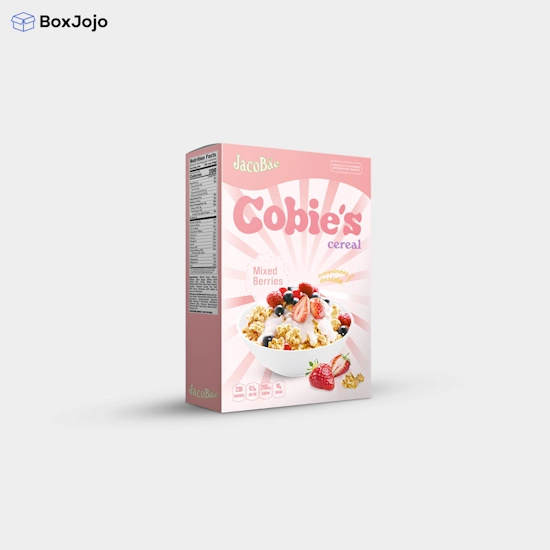 Custom Cardboard Cereal Boxes