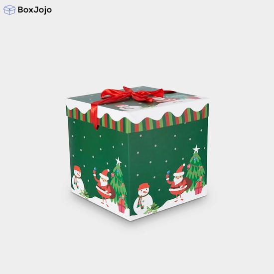 Custom Christmas Boxes with Lids Wholesale
