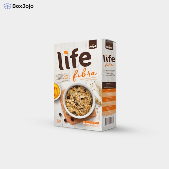 Custom Colorful Cereal Packaging Boxes