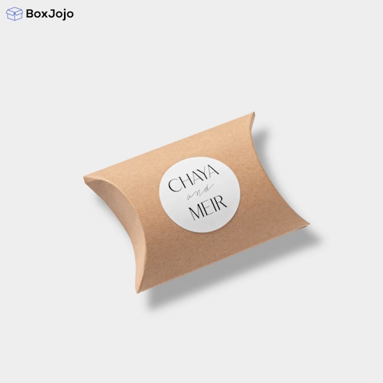 Custom Kraft Pillow Packaging Boxes