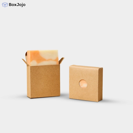 Custom Kraft Soap Packaging Boxes