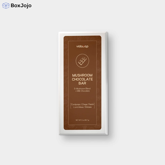 Custom Mushroom Chocolate Bar Packaging Boxes
