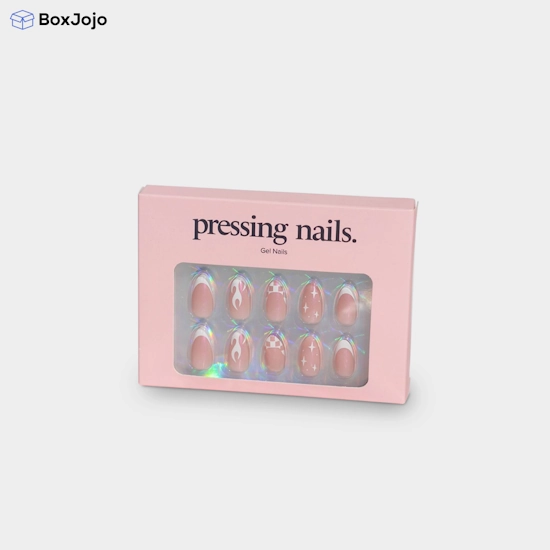Custom Press on Nail Packaging Boxes