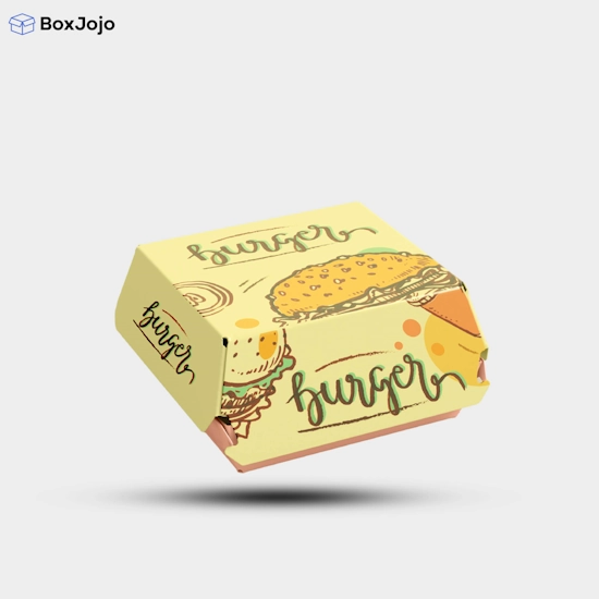 Custom Printed Burger Boxes