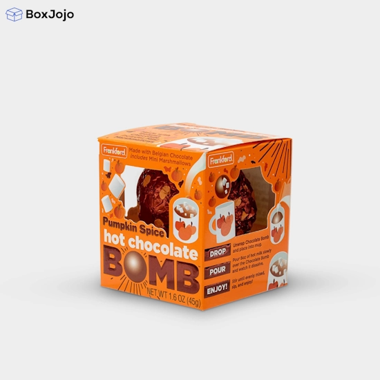 Custom Printed Chocolate Bomb Boxes