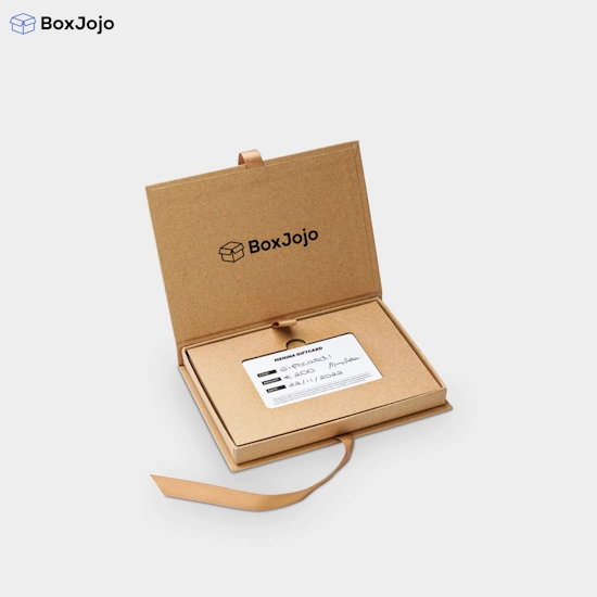 Custom Printed Gift Card Boxes