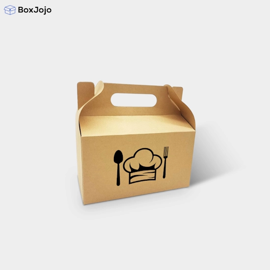 Custom Printed Kraft Gable Boxes