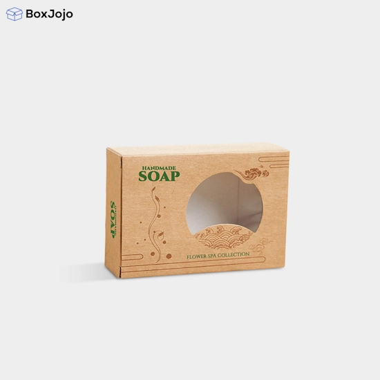 Custom Printed Kraft Soap Boxes