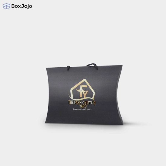 Custom Printed Pillow box with Handle