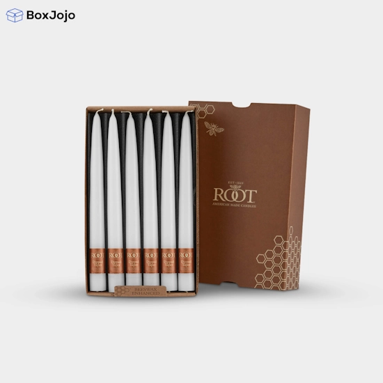 Custom Taper Candle Boxes Wholesale