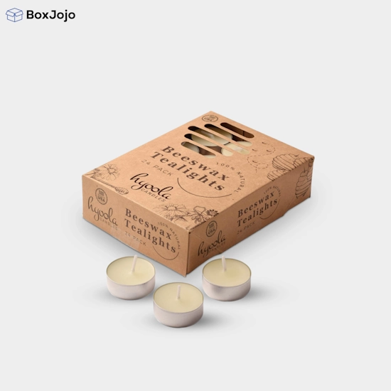 custom tealight candle boxes