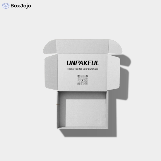 Custom White Mailer Packaging Boxes