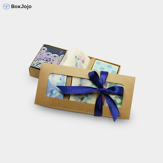 Custom Window Soap Boxes Wholesale