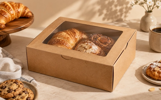 Kraft Box for Bakery Packaging