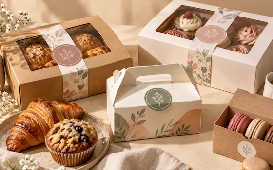 Labels and stickers for bakery packaging