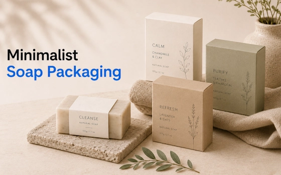 Minimalist Soap Packaging
