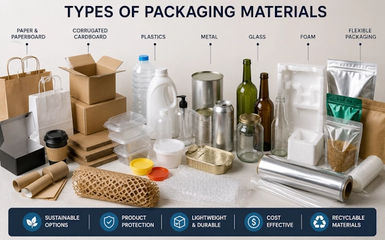 Types of Packaging Materials