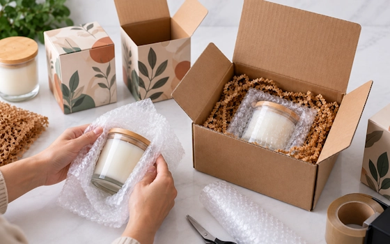 Wrap the Candle Properly