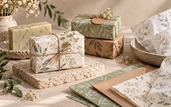 Wrapping Paper for Soaps